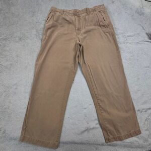 Daniel Cremieux Classics Mens Khaki‎ Cotton Casual Chino Pants Size 36x30